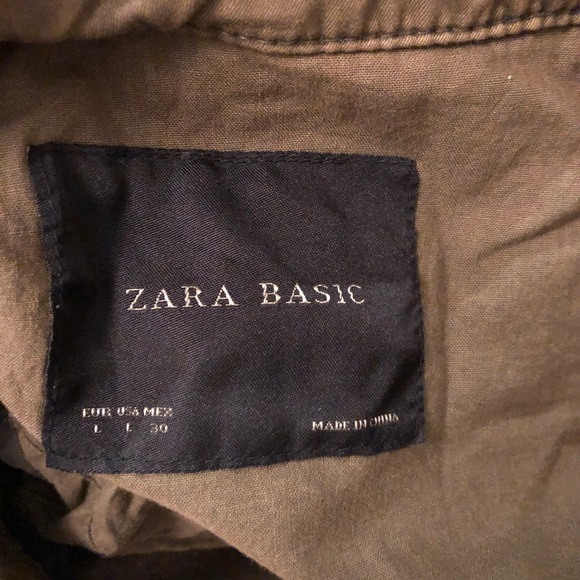 Zara military style jacket - Picture 3 of 4